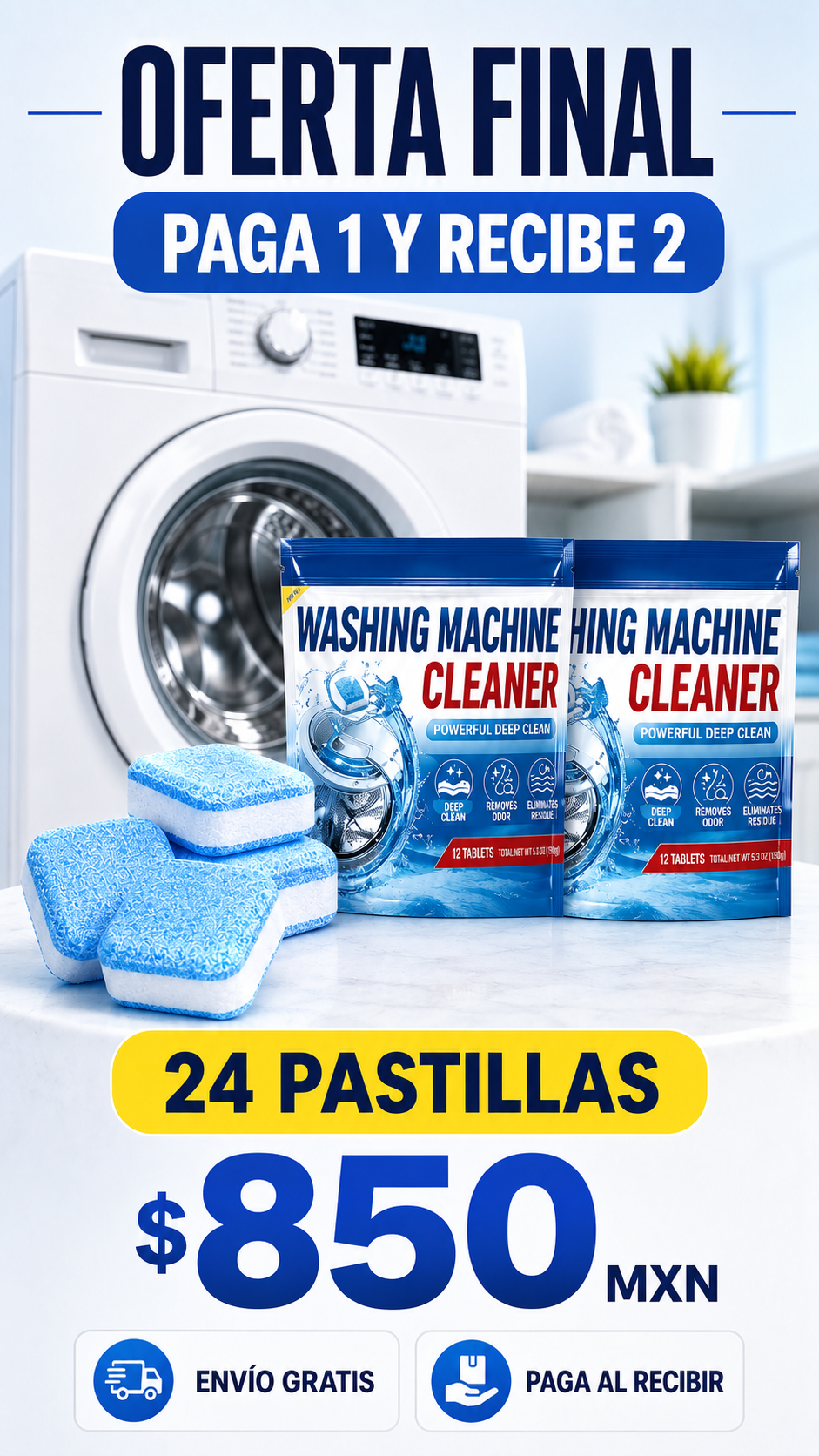 Mercaboom · Oferta final Kit LimpiaLavadora